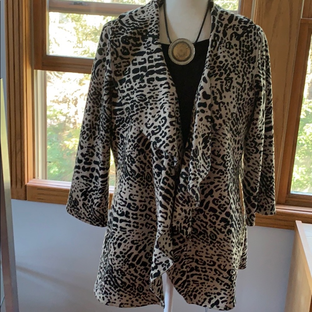 Calvin Klein leopard jacket